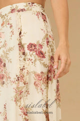 Isabella Floral Midi Skirt