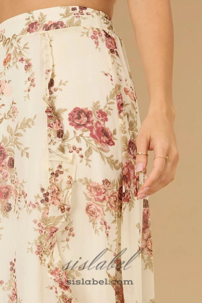 Isabella Floral Midi Skirt