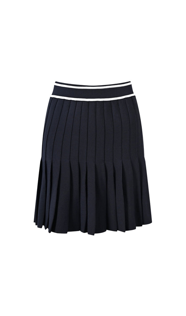 Knit A-line Skirt