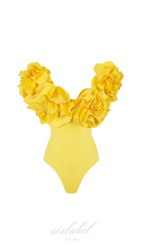 MAILLOT DE BAIN ORNÉ DE FLEURS 