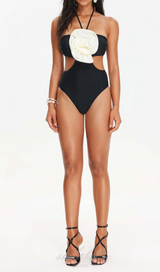 MAILLOT DE BAIN DOS FLEURI