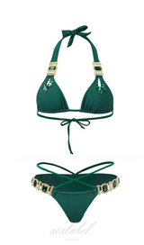 BIKINI CRYSTAL DIAMOND EN VERT