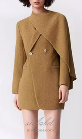 kahki Woolen coat