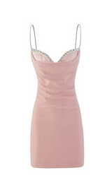 ROBE CAMISOLE CRISTAL ROSE