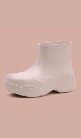 RUBBER ANKLE RAIN BOOTS