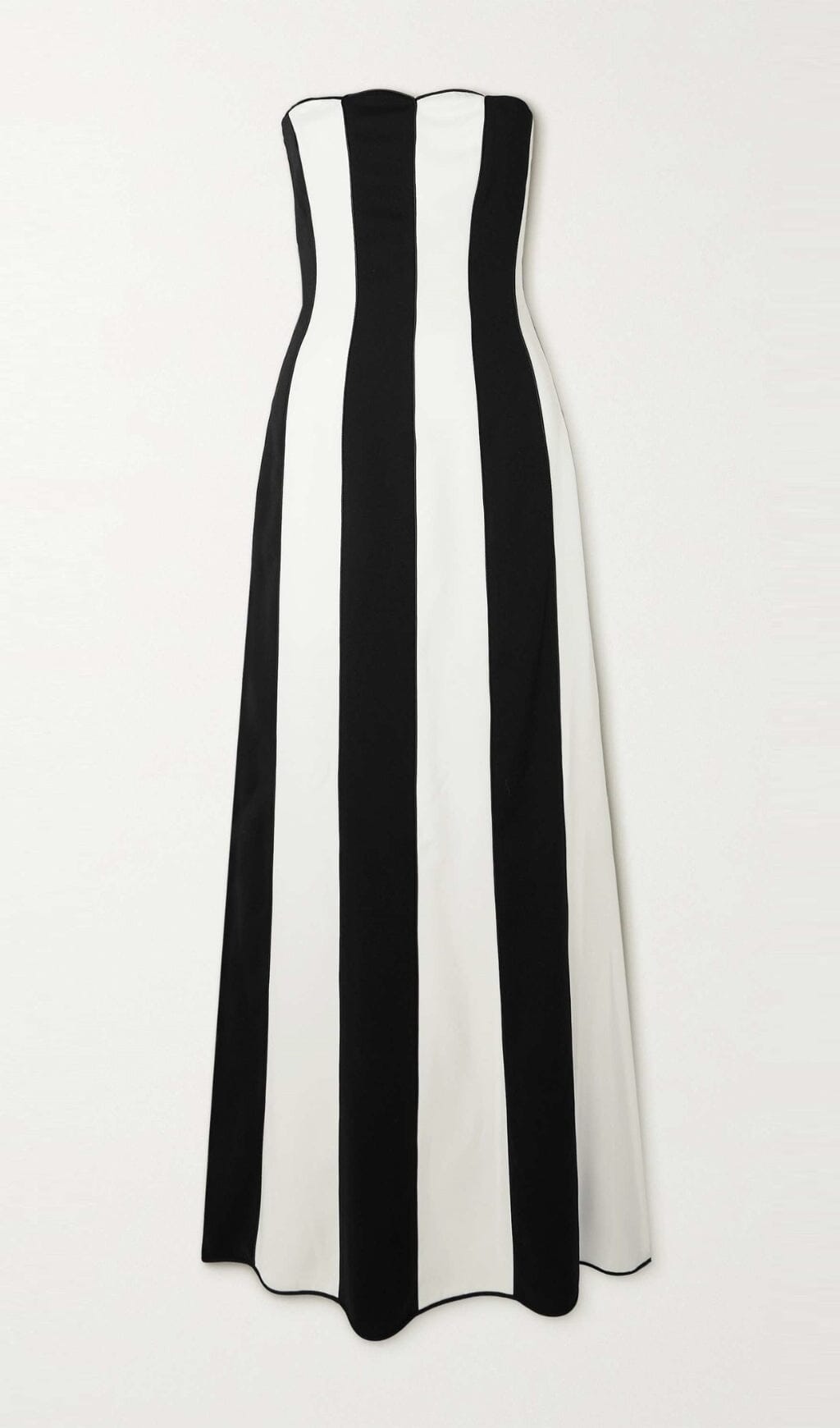 Strapless Striped Maxi Dress Sis Label Latest Party Wear 2023