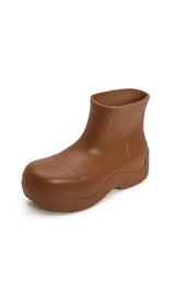 RUBBER ANKLE RAIN BOOTS