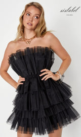 Flossie Tulle Dress in Black