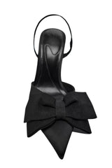 Black High Heel with bow