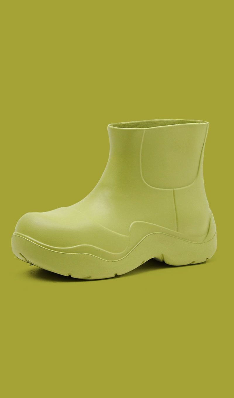 RUBBER ANKLE RAIN BOOTS