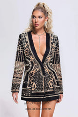 Bonnie Pearl Blazer mini Dress