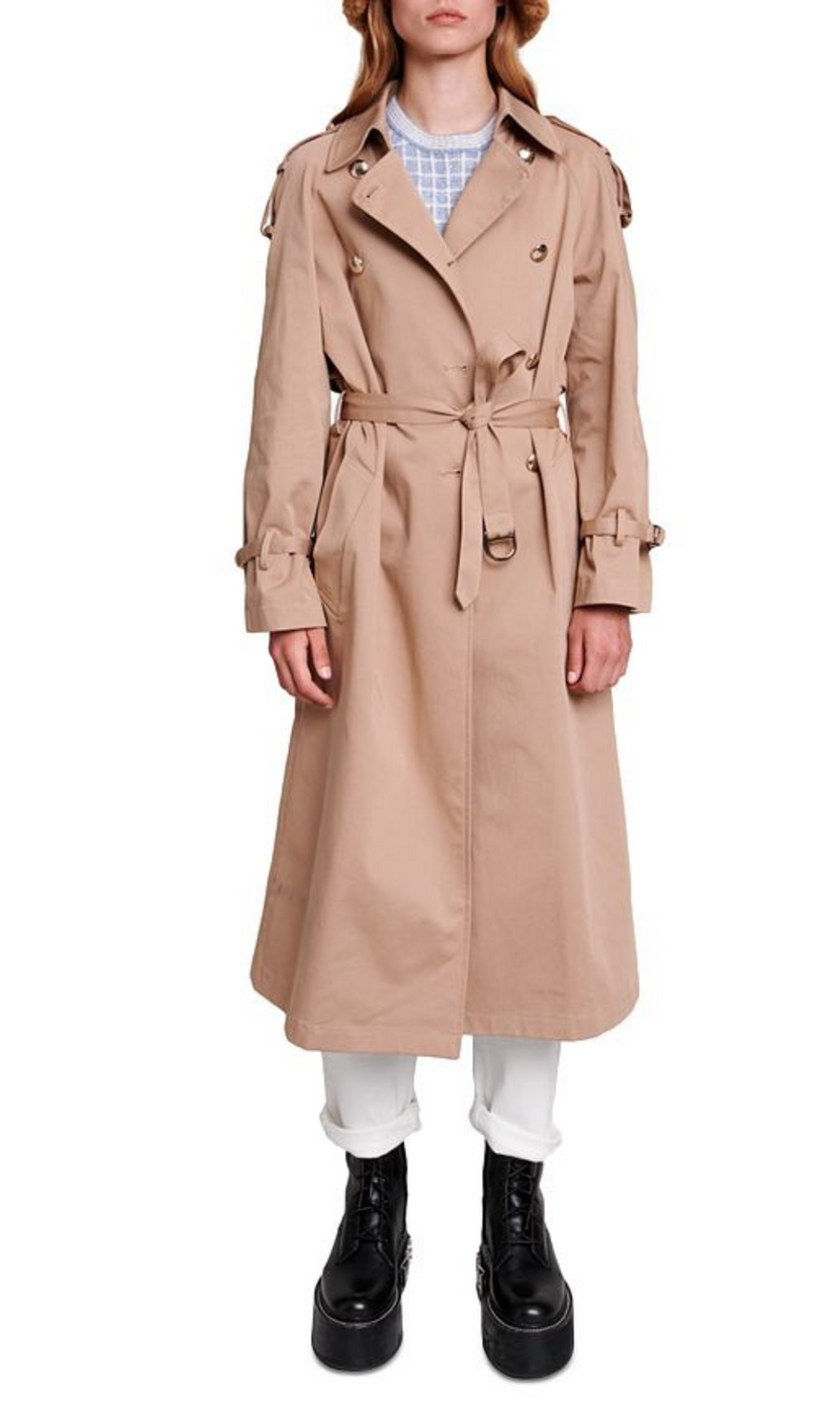 TRENCHCOAT MIT GÜRTEL 