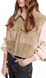 BELIA FAUX FUR JACKET