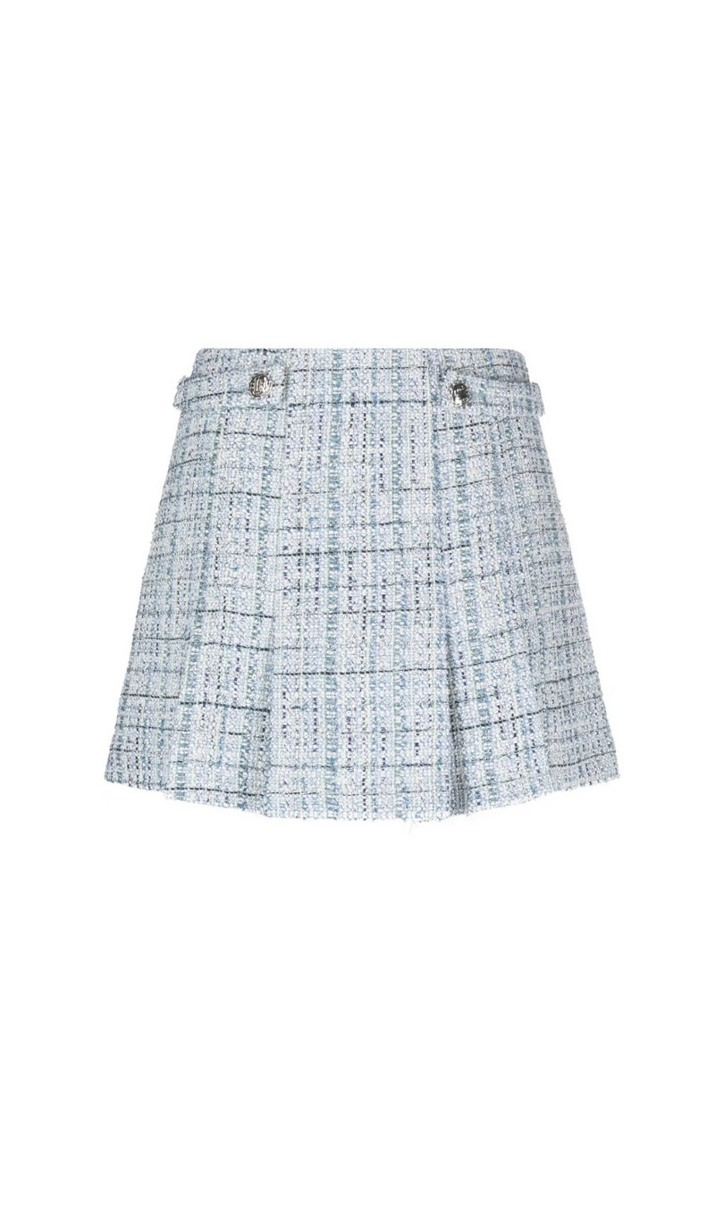 PLEATED MINI SKIRT