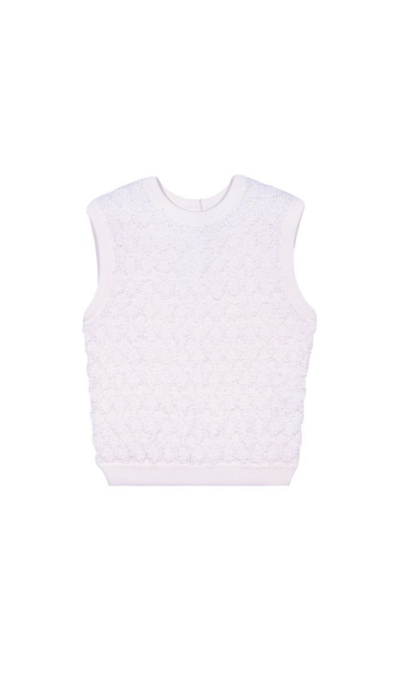 SLEEVELESS SWEATER