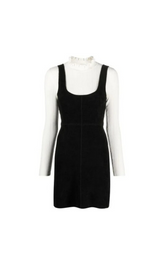 LAYERED LOOK PINAFORE DRESS