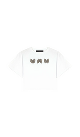 T-SHIRT EN COTON PAPILLON 