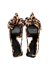 leopard High Heel with bow