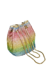 LALA RAINBOW DIAMANTE BAG