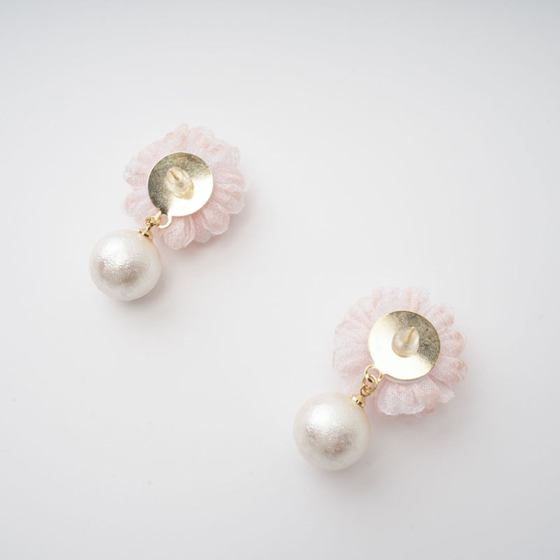 Capriana floral motif drop earrings