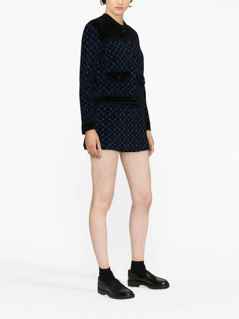 JACQUARD-SKORT 