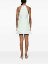 MINT BOUCLE MINI DRESS