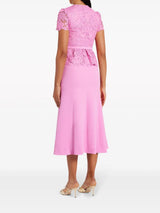 PINK TAILOR MIDIKLEID AUS SPITZE 