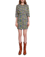 FLORAL MINI DRESS IN PRIMROSES