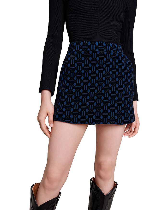 JACQUARD-SKORT 