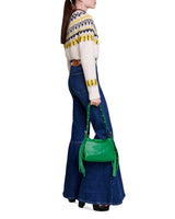 HIGH RISE FLARE LEG JEANS IN BLAU 