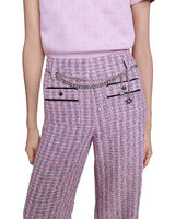 PANTALON LARGE ROSE 