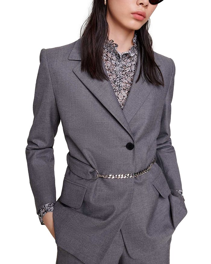 BLAZER CEINTURE CHAÎNE 