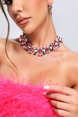 Mattey Rhinestone Necklace