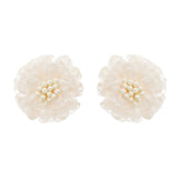 Juana floral-motif earrings