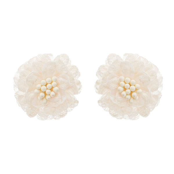 Juana floral-motif earrings