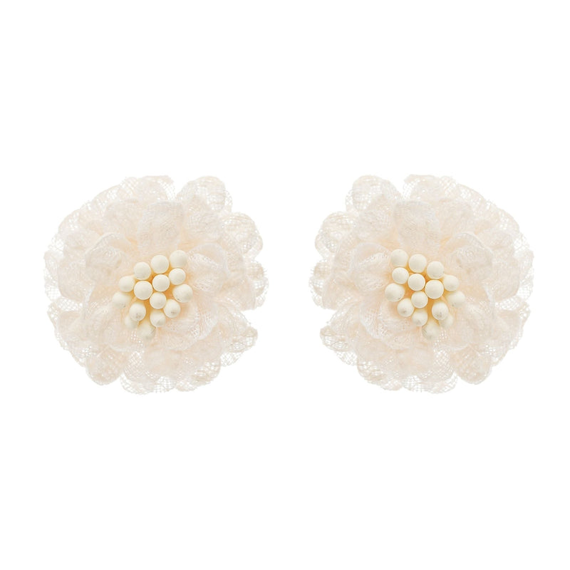 Juana floral-motif earrings