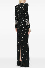 Sachi Galaxy Diamante Embellished Maxi Dress