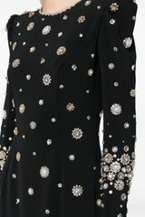 Sachi Galaxy Diamante Embellished Maxi Dress