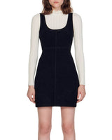 LAYERED LOOK PINAFORE DRESS