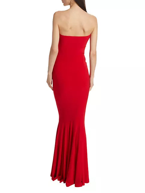 STRAPLESS FISHTAIL GOWN