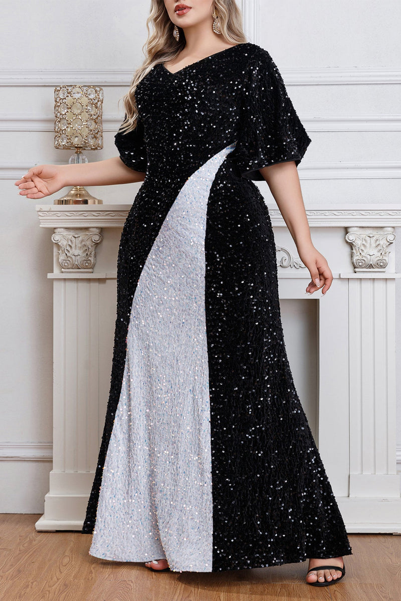 Aviana Sequined Maxi Dress