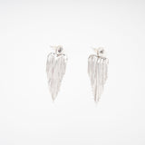 Eulalie silver tassel earrings