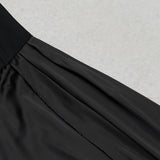 ROBE MIDI BUSTE FRUCHÉ NOIR 