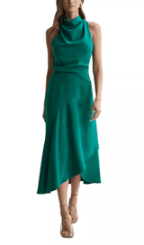 GIANA MIDI DRESS IN GREEN