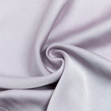 DRAPIERTES MIDIKLEID AUS SEIDE LAVENDEL