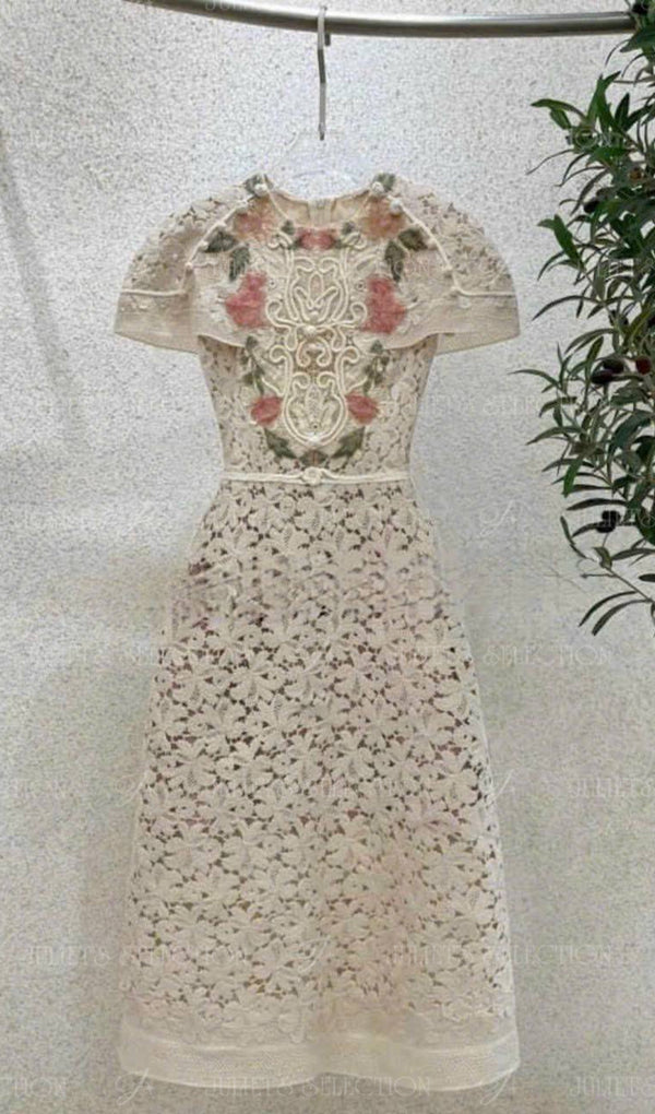 ROBE DE RÊVE FLORALE SERAPHIQUE