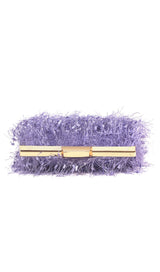 SQUARE TASSEL CLUTCH