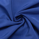 ROBE MIDI WRAP BLEU ROYAL 