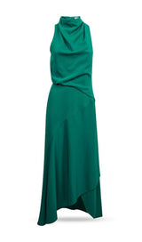 GIANA MIDI DRESS IN GREEN