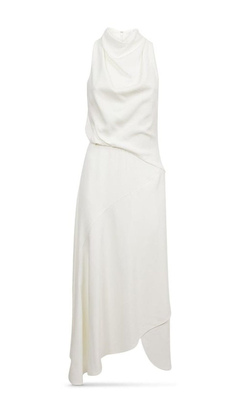 GIANA MIDI DRESS IN WHITE